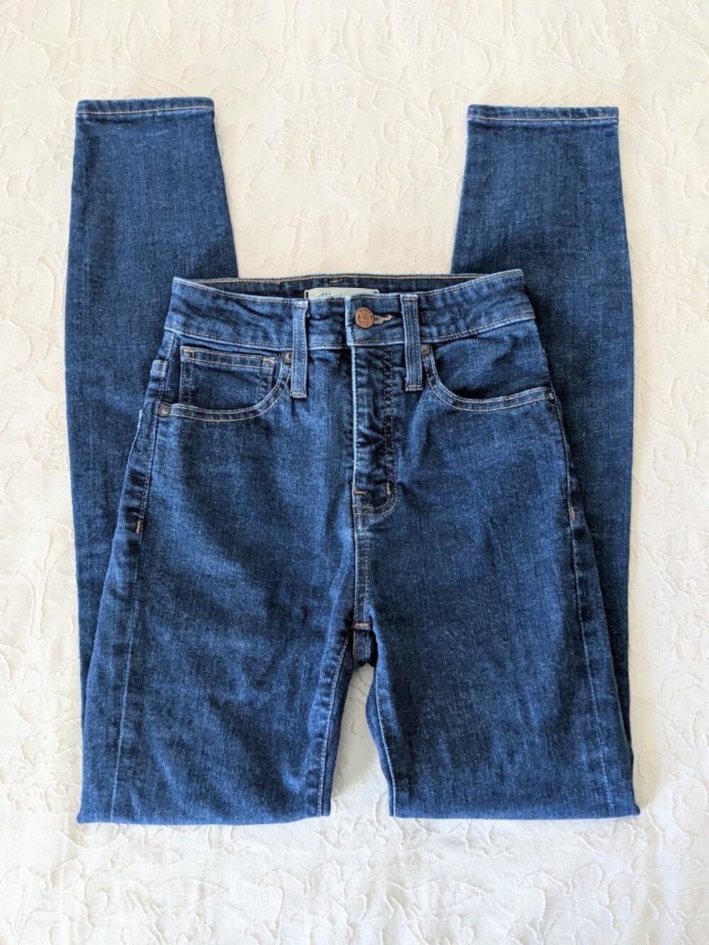 MADEWELL 10" High-Rise Curvy 23 Skinny Jeans
